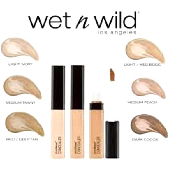Wet N Wild Photofocus Concealer Corrector Light Med Beige NWT - Picture 4 of 11